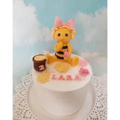 Hot Tortenaufleger Fondant Zuckerfigur Tortendeko Biene Frühling Blumen Geburtstag Tortendekoration