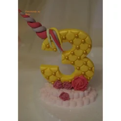 Best Tortenaufleger Fondant Zuckerfigur Tortendeko Geburtstagszahl Mädchen Junge Pirat Einhorn Tischdeko Geburtstagsdeko Zahlen Geburtstag  Deko Tortendekoration