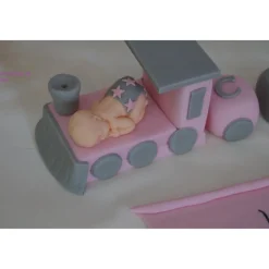 Discount Tortenaufleger Fondant Zuckerfigur Baby,Taufe Tortendekoration