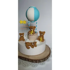 Discount Tortenaufleger Fondant Zuckerfigur Baby Taufe Tortendeko Tortendekorationen Ballon Tortendekoration