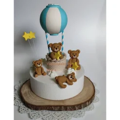 Discount Tortenaufleger Fondant Zuckerfigur Baby Taufe Tortendeko Tortendekorationen Ballon Tortendekoration