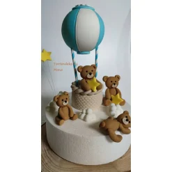 Discount Tortenaufleger Fondant Zuckerfigur Baby Taufe Tortendeko Tortendekorationen Ballon Tortendekoration
