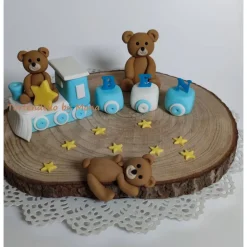 Discount Tortenaufleger Fondant Zuckerfigur Baby Taufe Tortendeko Tortendekorationen Ballon Tortendekoration