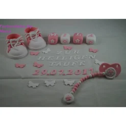 Discount Tortenaufleger Fondant Zuckerfigur Baby,Taufe Tortendekoration