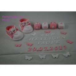 Discount Tortenaufleger Fondant Zuckerfigur Baby,Taufe Tortendekoration