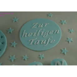 Best Tortenaufleger Fondant Zuckerfigur Baby Taufe Tortendeko Tortendekoration