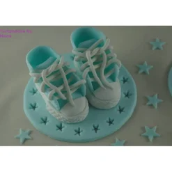 Best Tortenaufleger Fondant Zuckerfigur Baby Taufe Tortendeko Tortendekoration