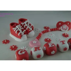 Discount Tortenaufleger Fondant Zuckerfigur Baby,Taufe Tortendeko Tortendekoration
