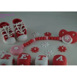 Discount Tortenaufleger Fondant Zuckerfigur Baby,Taufe Tortendeko Tortendekoration