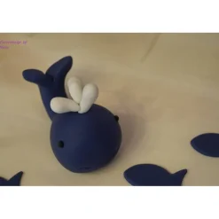 New Tortenaufleger Tortendeko  Fondant Zuckerfigur Baby,Taufe Tortendekoration