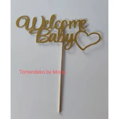 Tortendekoration|Tortendeko by Mona Tortenaufleger Tortenstecker Tortendeko Tortentopper Tortendekoration Tortenfigur Baby Shower Party Geburt