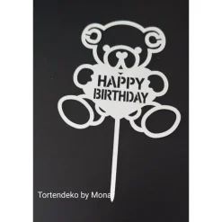 Clearance Tortenaufleger Tortenstecker Tortendeko Tortentopper Tortendekoration Tortenfigur Geburtstagsstecker Teddy Tortendekoration