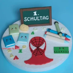 Best Tortendeko  Fondant Schulanfang Schule Einschulung SchulsetTortendeko Tortentopper Tortenaufleger Fondant Schulanfang Sc Kinder Einschulung