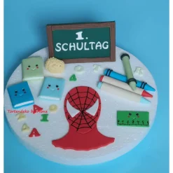 Best Tortendeko  Fondant Schulanfang Schule Einschulung SchulsetTortendeko Tortentopper Tortenaufleger Fondant Schulanfang Sc Kinder Einschulung