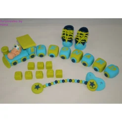 Clearance Tortendeko Tortentopper Tortenaufleger Fondant Zuckerfigur Baby,Taufe Tortendekoration