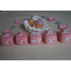 Best Tortendeko Tortentopper Tortenaufleger Fondant Zuckerfigur Geburt , Taufe Tortendekoration