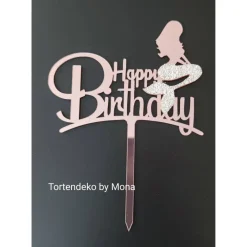 Tortendeko Tortentopper Tortenaufleger Fondant Zuckerfigur Geburt , Taufe, Geburtstag Tortendekoration