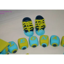 Hot Tortendeko Tortentopper Tortenaufleger Fondant Zuckerfigur Baby,Taufe Tortendekoration