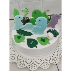 Best Tortendeko Tortentopper Zuckerfigur Dinosaurier Set Kindergarten  Dino Saurus Tortendekoration