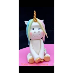 Clearance Tortendeko Tortentopper Zuckerfigur  Einhorn Regenbogen Einschulung Deko Tortendekoration
