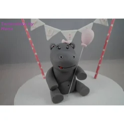 Tortendekoration|Tortendeko by Mona Tortendeko TortentopperTortenaufleger Fondant Zuckerfigur Geburt , Taufe