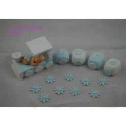 Tortendekoration|Tortendeko by Mona Tortendeko TortentopperTortendeko Fondant Tortenfigur Geburtstag Taufe