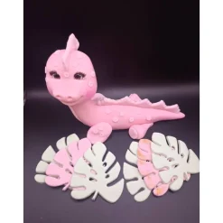 Tortendekoration|Annetts Zuckerfiguren Tortendekoration aus Fondant, Fondant Dinosaurier, Geburtstagsdeko Dino