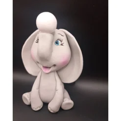 Online Tortendekoration aus Fondant, Elefant Caketopper, Geburtstagsdekoration Tortendekoration