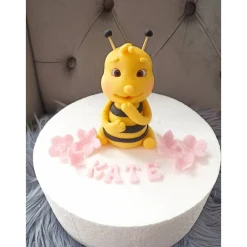 Tortendekoration|Annetts Zuckerfiguren Tortendekoration Biene, Fondant Figuren Make Up,