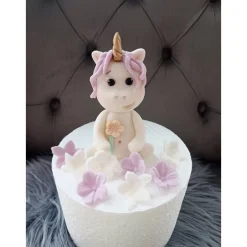 Discount Tortendekoration Einhorn, Fondant Figuren Einhorn, Tortendekoration