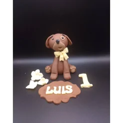 New Tortendekoration Hund, Fondant Figur Hund, Tortendekoration