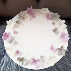Tortendekoration|Annetts Zuckerfiguren Tortendekoration Regenbogen, Fondant Figuren Einhorn,