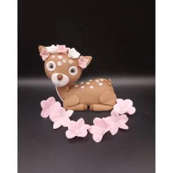 Sale Tortendekoration Reh, Fondant Figuren Reh, Tortendekoration