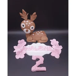 Tortendekoration|Annetts Zuckerfiguren Tortendekoration Reh, Fondant Figuren Reh,