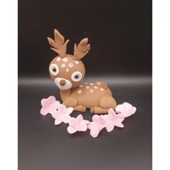 Tortendekoration|Annetts Zuckerfiguren Tortendekoration Reh, Fondant Figuren Reh,