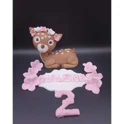 Best Tortendekoration Reh, Fondant Figuren Reh, Tortendekoration