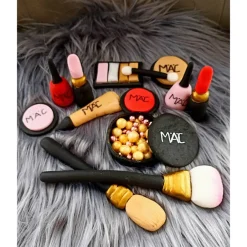 Online Tortendekoration Schminke, Fondant Figuren Make Up, Tortendekoration