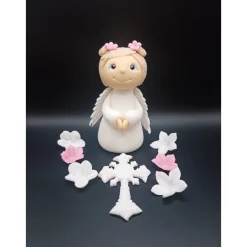 Outlet Tortendekoration Taufe, Engel Tortendekorationen, Fondant Figur Taufe, Tauf dekoration, Tierfiguren, Zuckerfiguren, Tortendekoration