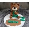 Tortendekoration Teddy, Fondant Teddy, Deko Teddy Tortendekoration