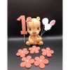 Best Tortendekoration Teddybär aus Fondant Tortendekoration