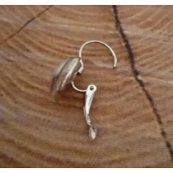 Discount Trachten - Klappohrringe "Hirsch", antik-silberfarben Trachtenschmuck
