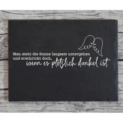 Sale Trauerschild Grabschmuck Grabplatte Gedenkplatte Gedenksteine