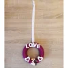 Türkranz mit Hochzeitsfigur und Schriftzug "LOVE" Hochzeitsdeko