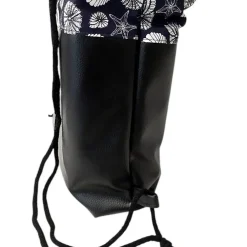 Clearance Turnbeutel, Rucksack blau mit Muscheln Kinder Turnbeutel