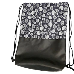 Clearance Turnbeutel, Rucksack blau mit Muscheln Kinder Turnbeutel