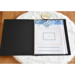 Ultraschallbilder aufbewahren Fotoalbum Mappe Album für Ultraschallbilder personalisierbar Einsteckalbum stabil Fotoalbum & Gästebuch