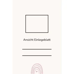Discount Ultraschallbilder Mappe Album für Ultraschallbilder personalisierbares Einsteckalbum stabile Aufbewahrung Fotoalbum & Gästebuch
