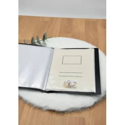 Fotoalbum & Gästebuch|Familie Glück Ultraschallbilder Mappe Pferd – Personalisiertes Ultraschallalbum für Schwangerschaft & Baby-Erinnerungen