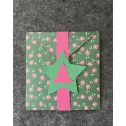 Geldgeschenke|DiyDrei Umschlag mit Banderole für Gutschein, Geldgeschenk, mit Tannenbaum