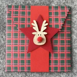 Clearance Umschlag mit Banderole für Gutschein, Geldgeschenk, mit Tannenbaum Geldgeschenke